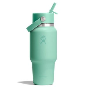 710 ML WIDE FLEX STRAW TRAVEL BOTTLE MERMAID GREEN P154660P 