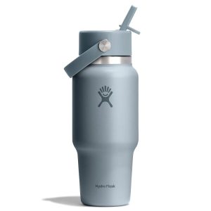 710 ML WIDE FLEX STRAW TRAVEL BOTTLE SHALE GRAY P154654P 