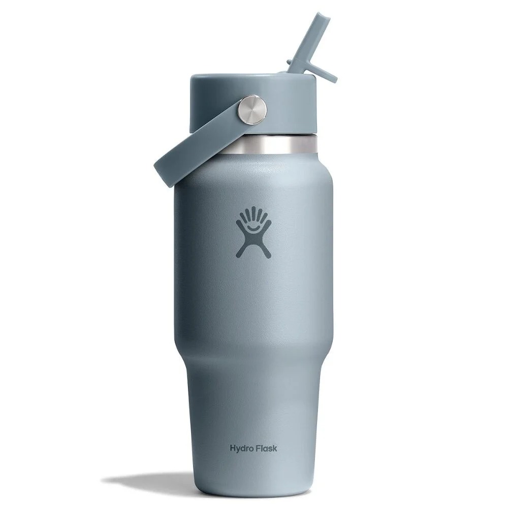 710 ML WIDE FLEX STRAW TRAVEL BOTTLE SHALE GRAY P154654P PM-WT24CFS043