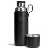 828 ML HOT FLASK AND CUP BLACK P154733P