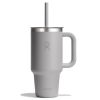 946 ML TRAVEL TUMBLER CLEAR LID BIRCH P154718P
