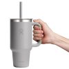 946 ML TRAVEL TUMBLER CLEAR LID BIRCH P154718P