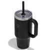 946 ML TRAVEL TUMBLER CLEAR LID BLACK P154719P