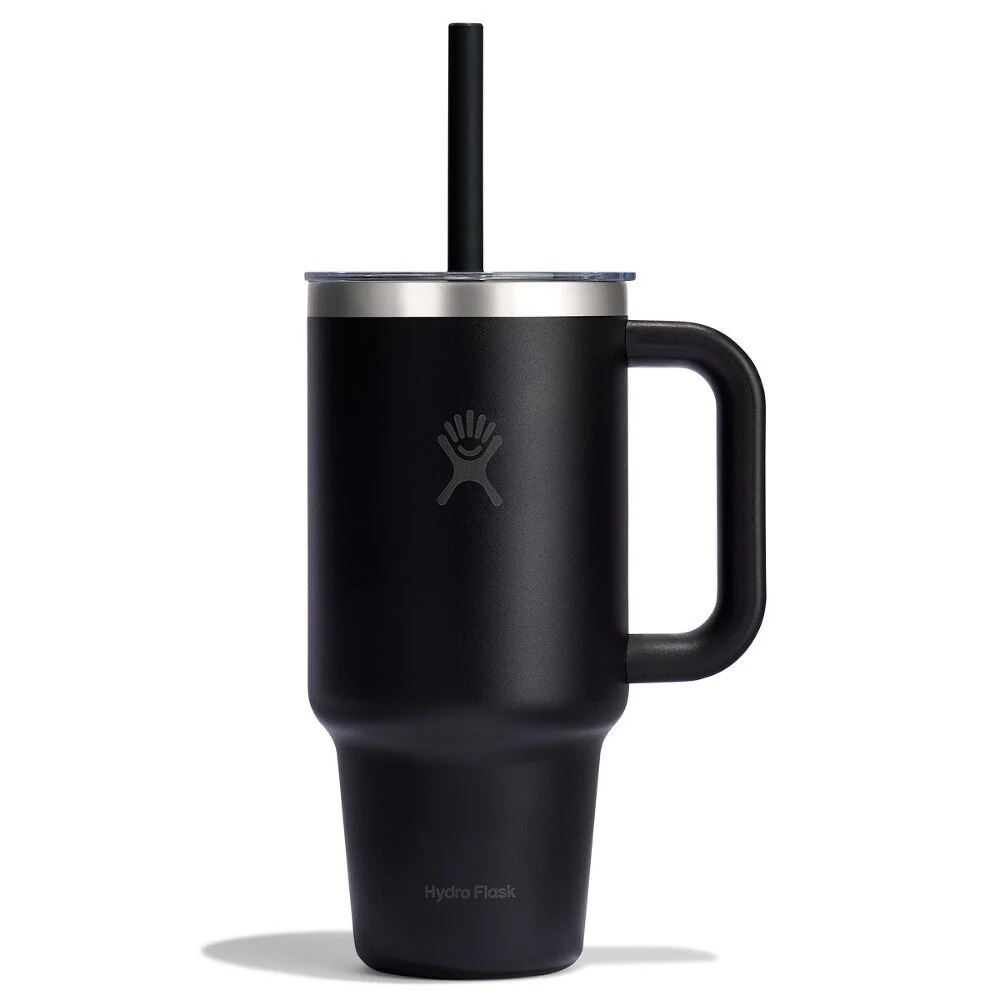 946 ML TRAVEL TUMBLER CLEAR LID BLACK P154719P PM-TT32PSCC001