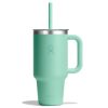 946 ML TRAVEL TUMBLER CLEAR LID MERMAID GREEN P154713P