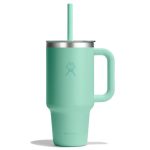 946 ML TRAVEL TUMBLER CLEAR LID MERMAID GREEN P154713P 