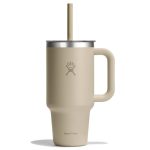 946 ML TRAVEL TUMBLER CLEAR LID OAT P154716P 