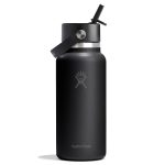 946 ML WIDE FLEX STRAW CAP BLACK P154665P 