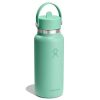 946 ML WIDE FLEX STRAW CAP MERMAID GREEN P154667P