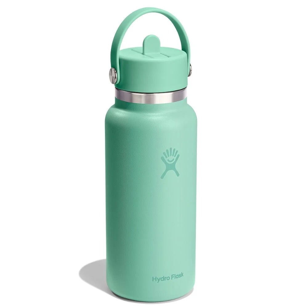 946 ML WIDE FLEX STRAW CAP MERMAID GREEN P154667P