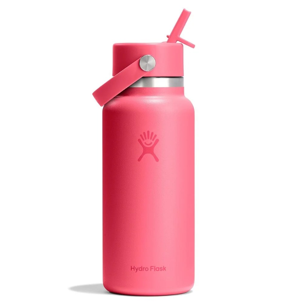 946 ML WIDE FLEX STRAW CAP POPSTAR PINK P154668P PM-W32CFS668