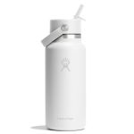 946 ML WIDE FLEX STRAW CAP WHITE P154648P 