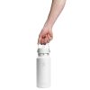 946 ML WIDE FLEX STRAW CAP WHITE P154648P