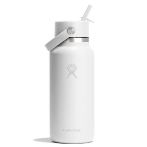 946 ML WIDE FLEX STRAW CAP WHITE P154648P 