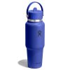 946 ML WIDE FLEX STRAW TRAVEL BOTTLE CAPRI BLUE P154678P