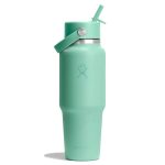946 ML WIDE FLEX STRAW TRAVEL BOTTLE MERMAID GREEN P154676P 