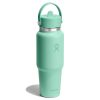 946 ML WIDE FLEX STRAW TRAVEL BOTTLE MERMAID GREEN P154676P