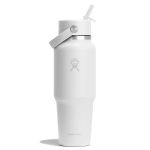 946 ML WIDE FLEX STRAW TRAVEL BOTTLE WHITE P154673P 
