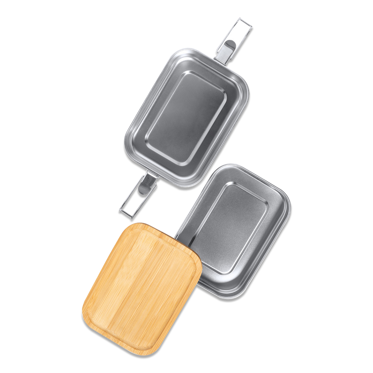 Double lunch box Alcora 1100 ml P132881R