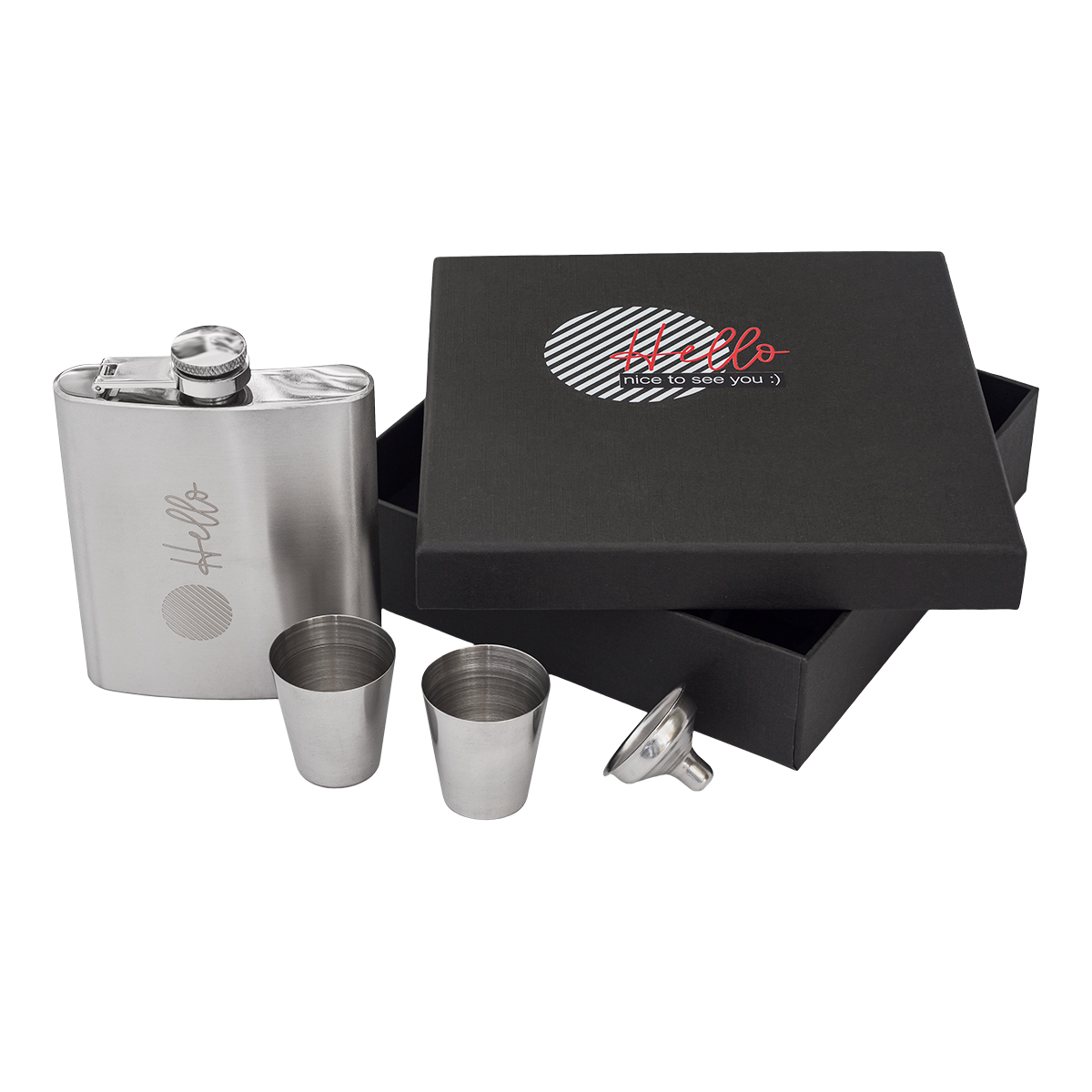 Zestaw z piersiówką Lucan P102030R 2 Zestaw z piersiówką Lucan P102030R