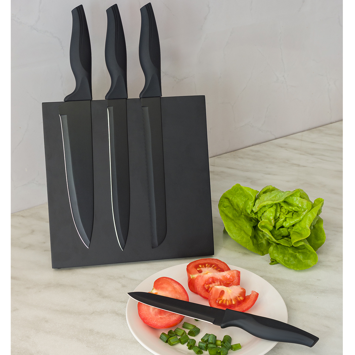 Zestaw noży na bloku magnetycznym Akita P121139R