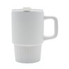 Kubek ceramiczny Azzurro 440 ml P150354R biały