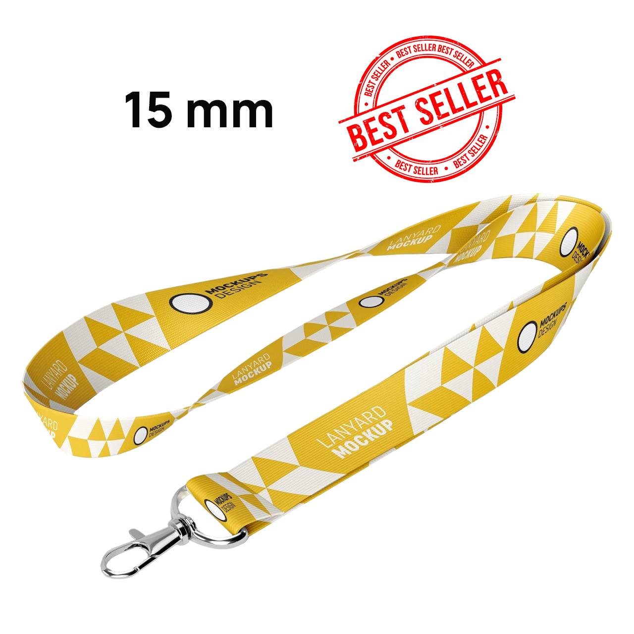 Smycz reklamowa Jowita z możliwością nadruku sublimacyjnego SMYCZ-15mm Smycz reklamowa Jowita z możliwością nadruku sublimacyjnego SMYCZ-15mm