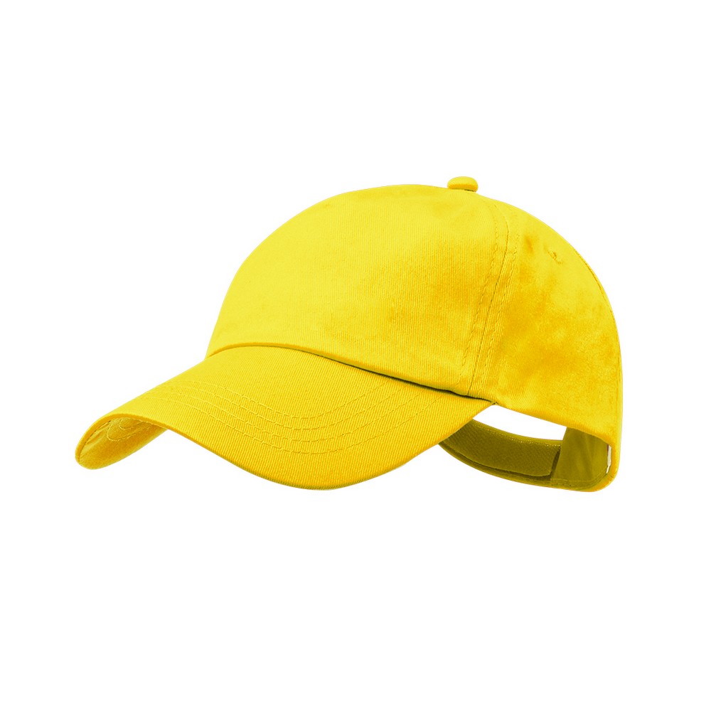 Czapka z daszkiem, rozmiar dziecięcy P152792X żółty