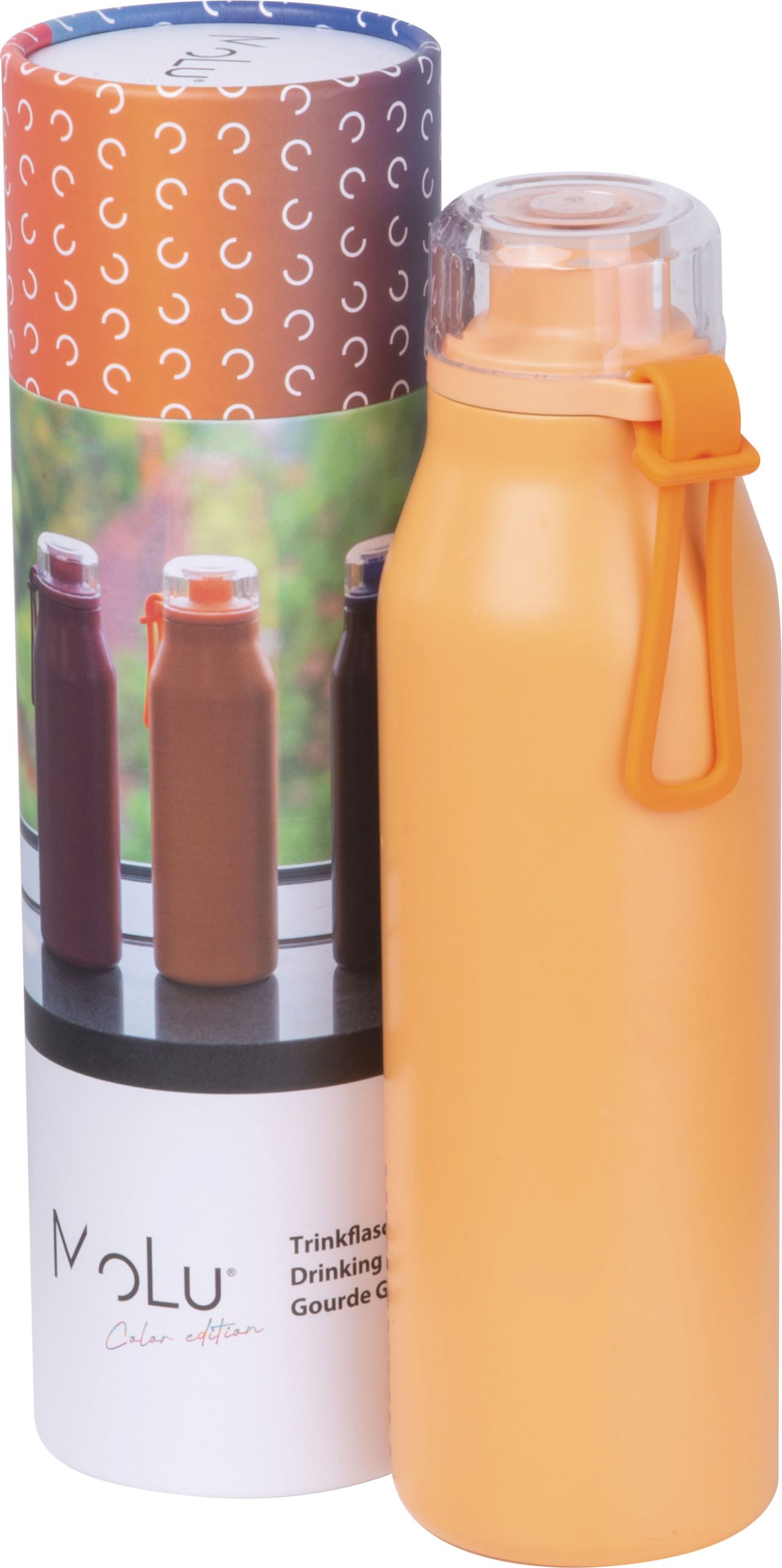 Butelka termiczna GRAND HAVEN MoLu 640 ml P152921G pomarańczowy Butelka termiczna GRAND HAVEN MoLu 640 ml P152921G pomarańczowy