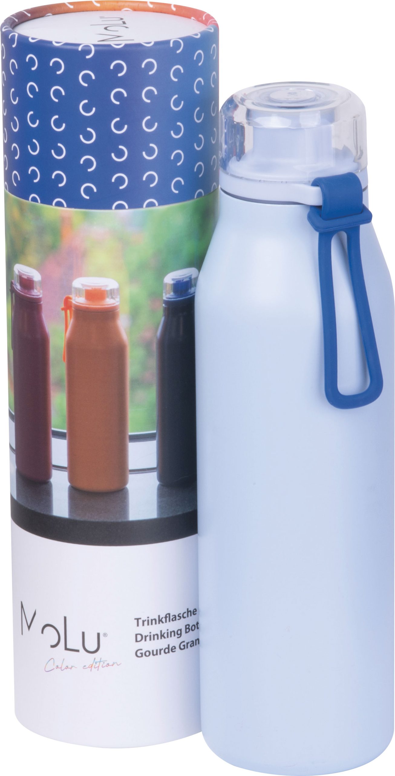 Butelka termiczna GRAND HAVEN MoLu 640 ml P152921G jasnoniebieski Butelka termiczna GRAND HAVEN MoLu 640 ml P152921G jasnoniebieski