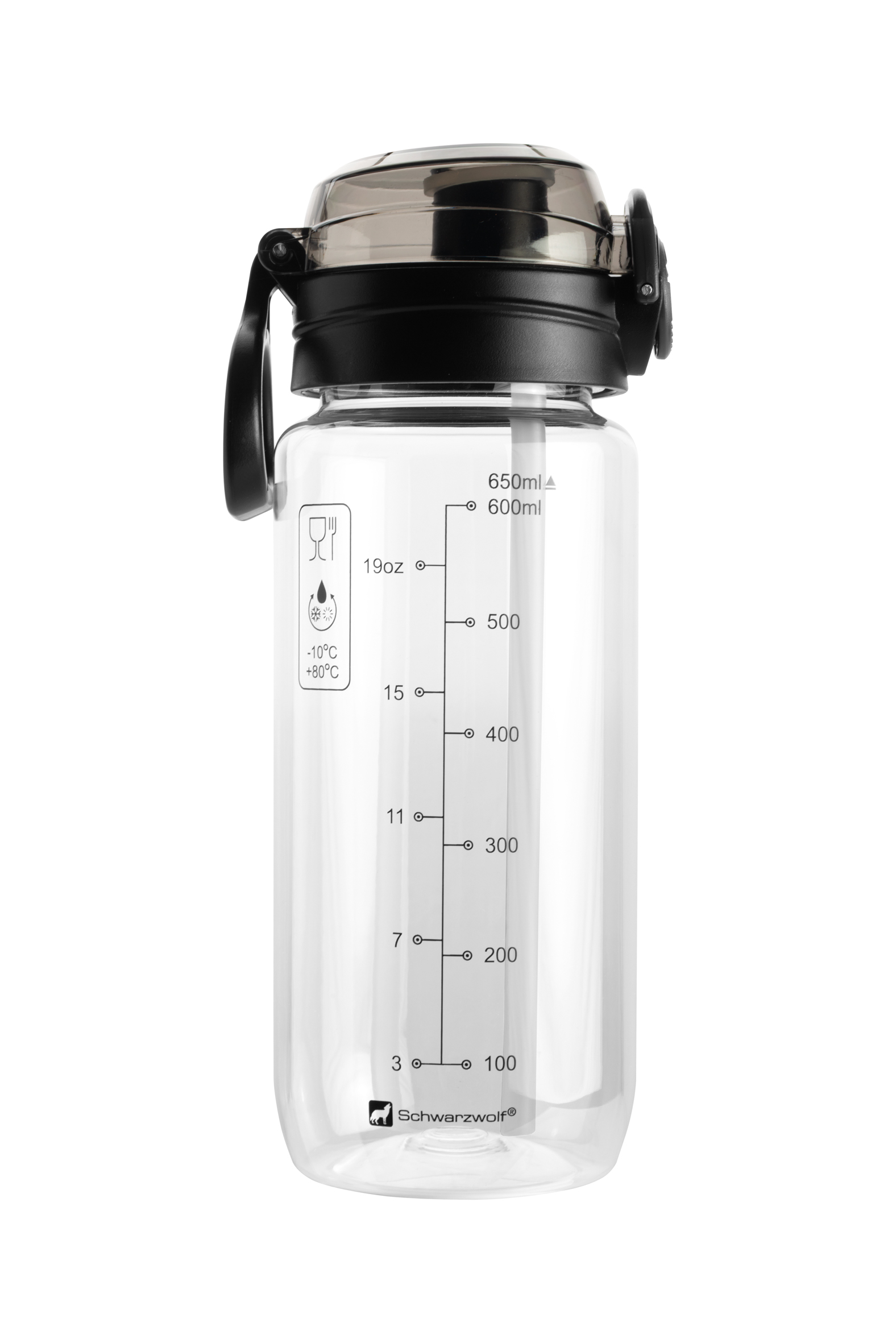 Butelka z tritanu 650 ml KARISIMBI Schwarzwolf P154056K MC-4912700AJ366-650ml