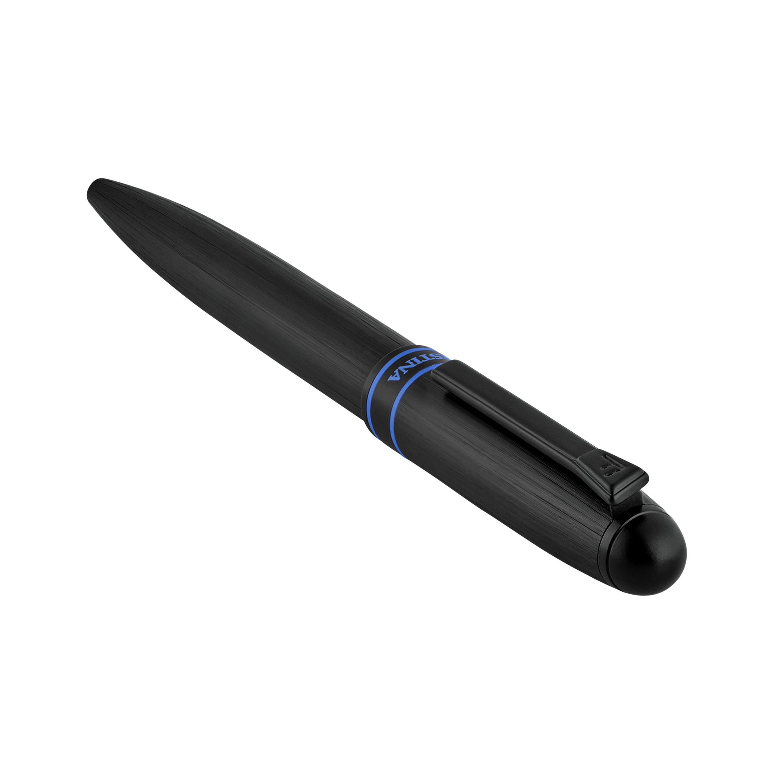 Długopis Classicals Brushed Black Edition Niebieski P153361P