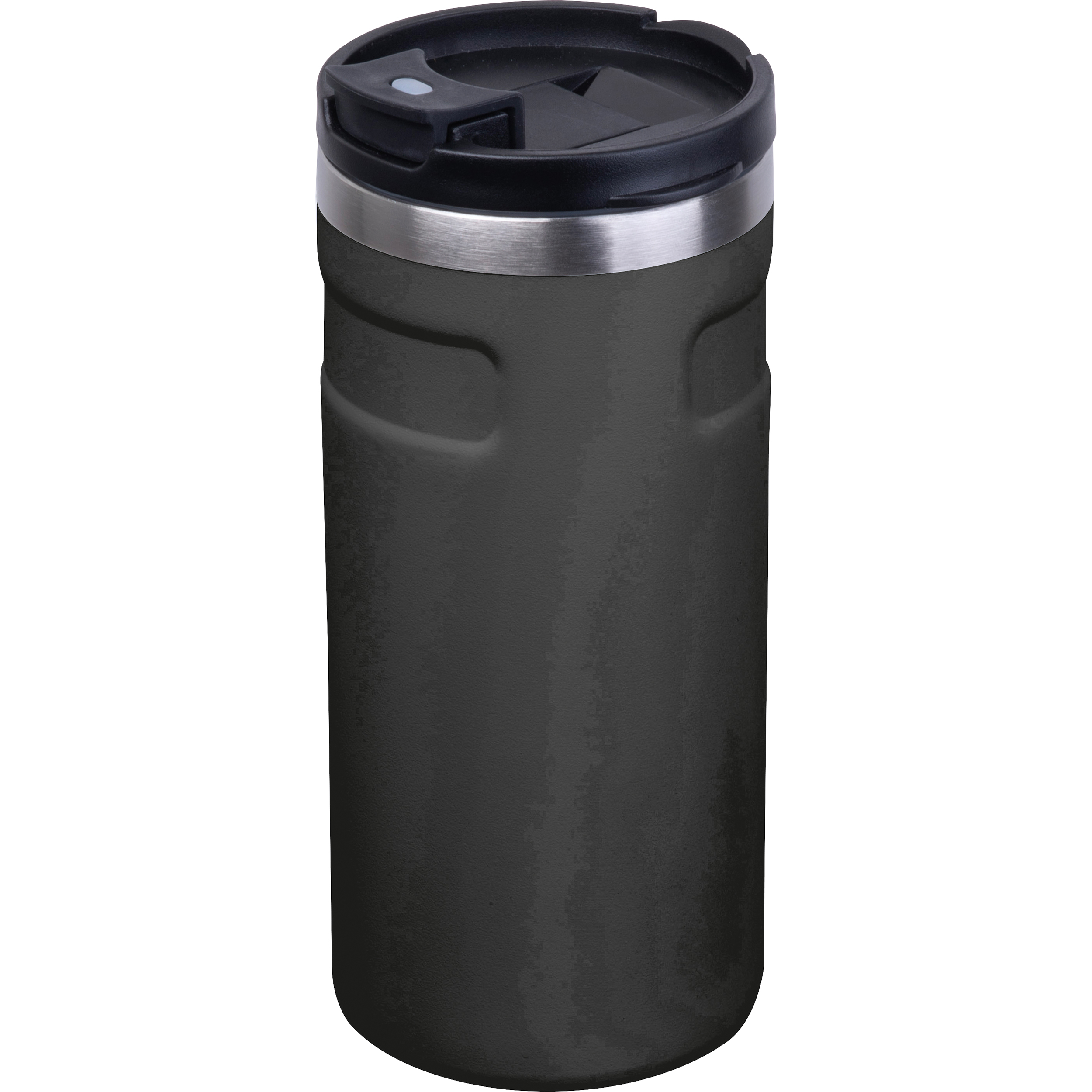 Kubek termiczny ze stali z recyklingu 450 ml SILVIO P150974K MC-85365-W