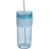 Kubek ze słomką 660 ml SOLEDAD P150892K jasnoniebieski