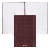 Notes A5 Checkered Bordowy w linie P153549P 1 Notes A5 Checkered Bordowy w linie P153549P