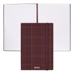 Notes A5 Checkered Bordowy w linie P153549P 