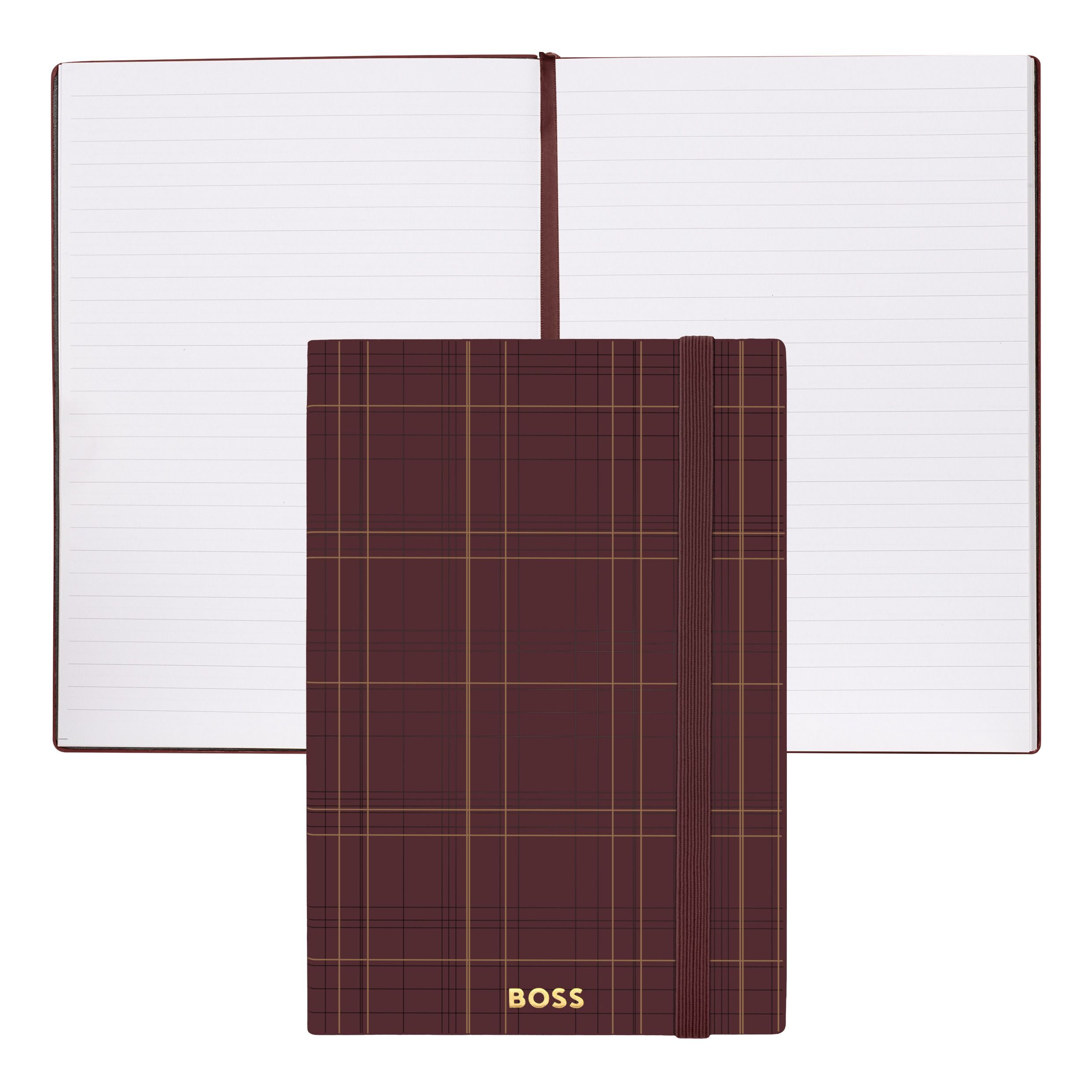 Notes A5 Checkered Bordowy w linie P153549P PM-HNH624RL Notes A5 Checkered Bordowy w linie P153549P PM-HNH624RL