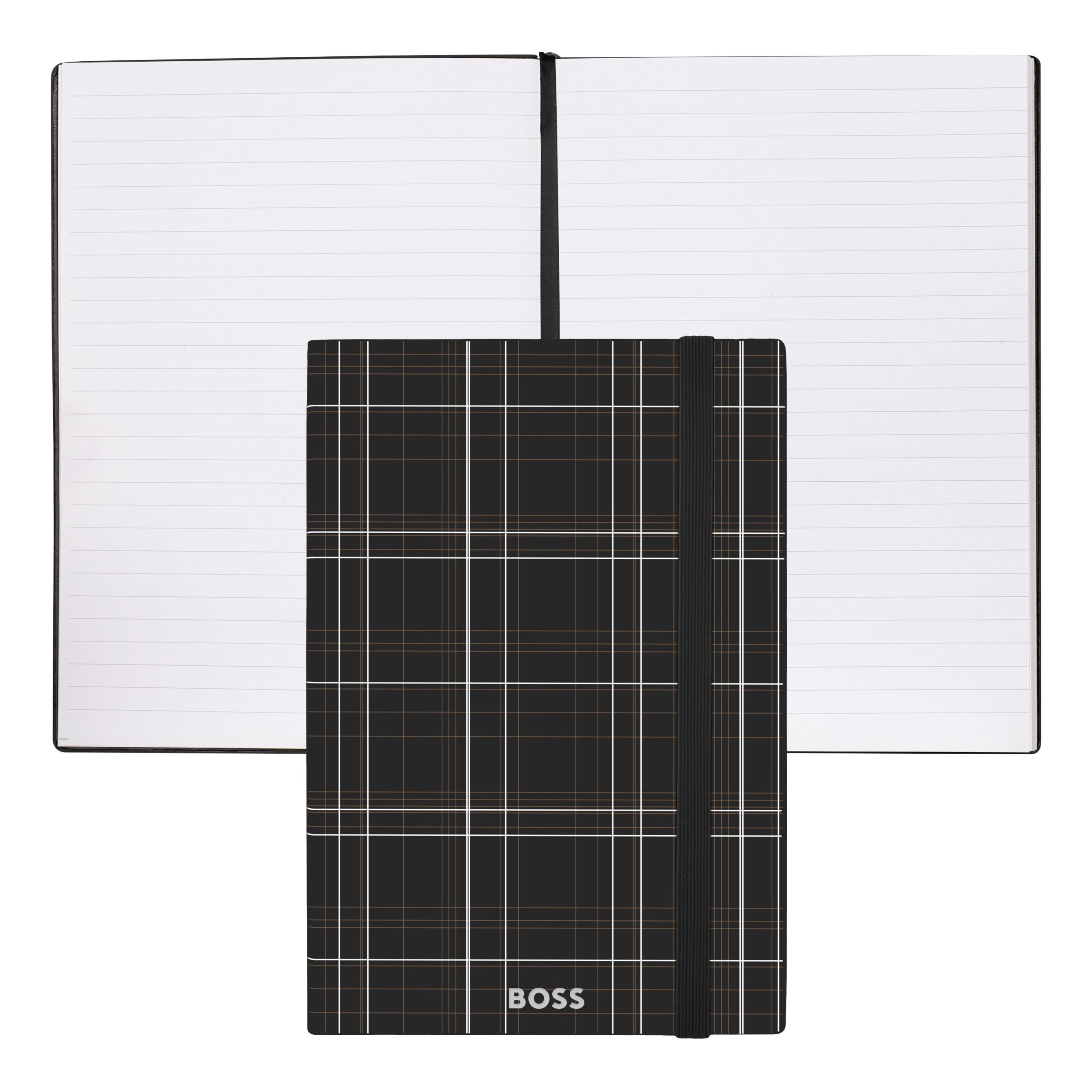 Notes A5 Checkered Czarny w linie P153547P PM-HNH624AL Notes A5 Checkered Czarny w linie P153547P PM-HNH624AL