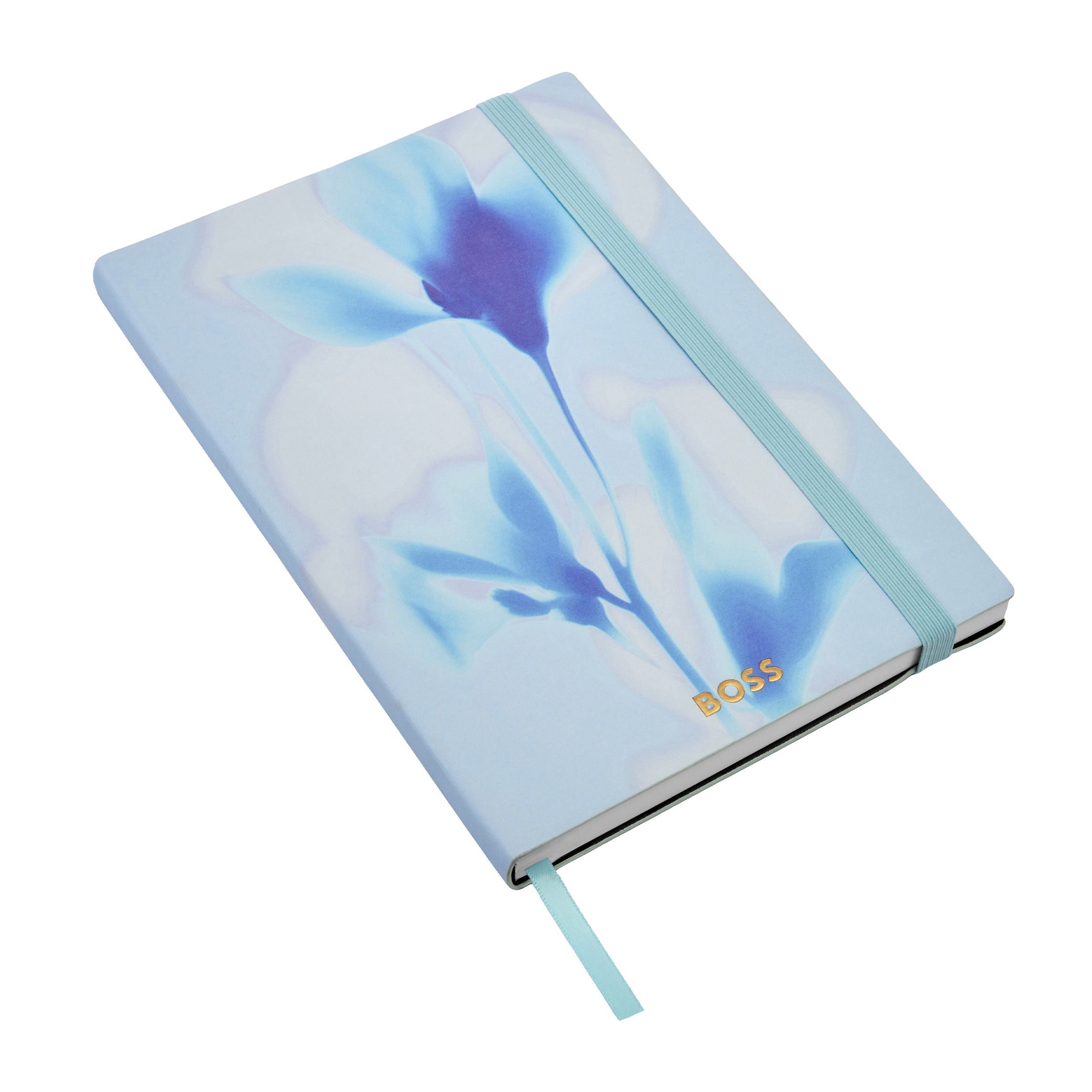 Notes A5 Holographic Flower Jasnoniebieski w linie P153543P 2 Notes A5 Holographic Flower Jasnoniebieski w linie P153543P