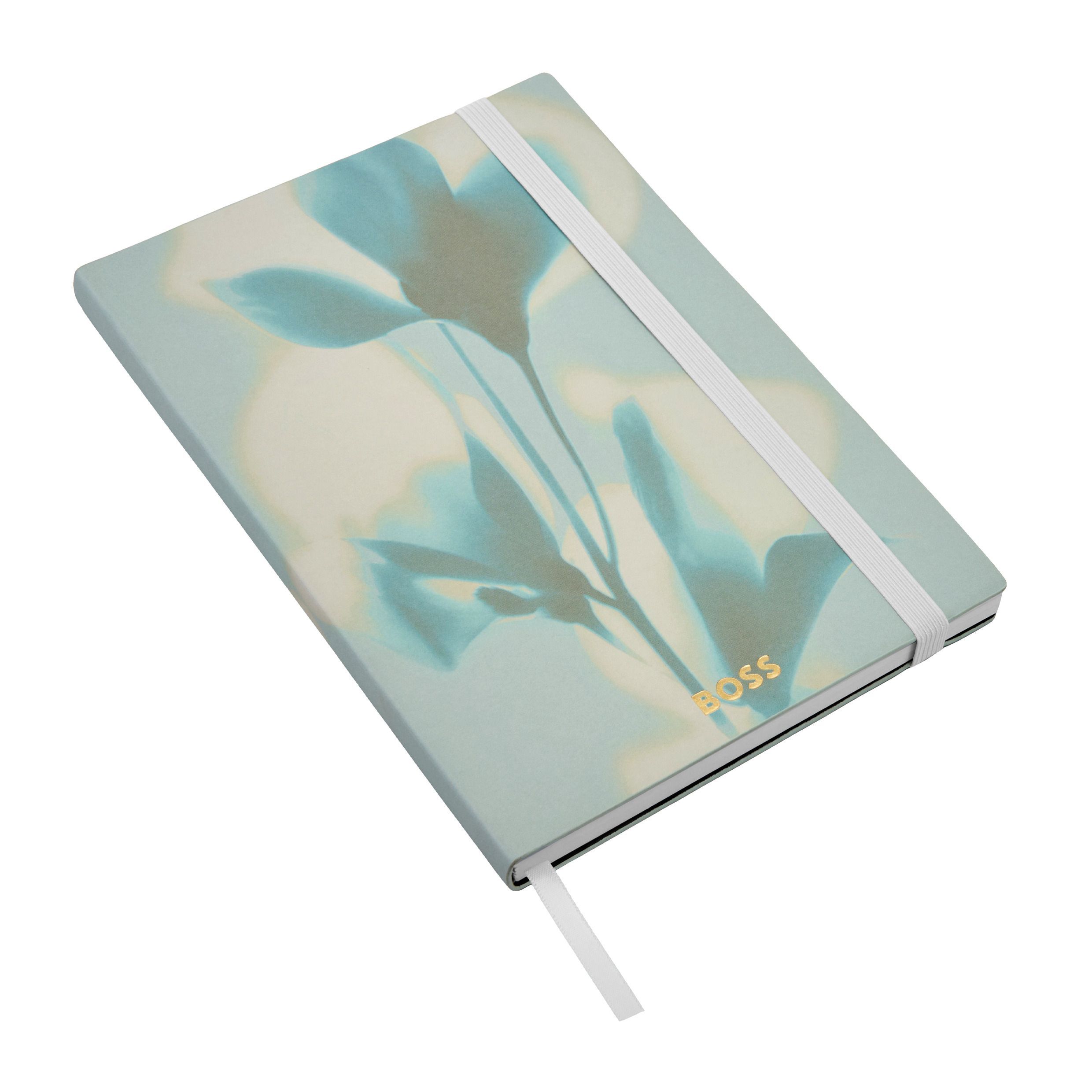 Notes A5 Holographic Flower Jasnozielony w linie P153545P