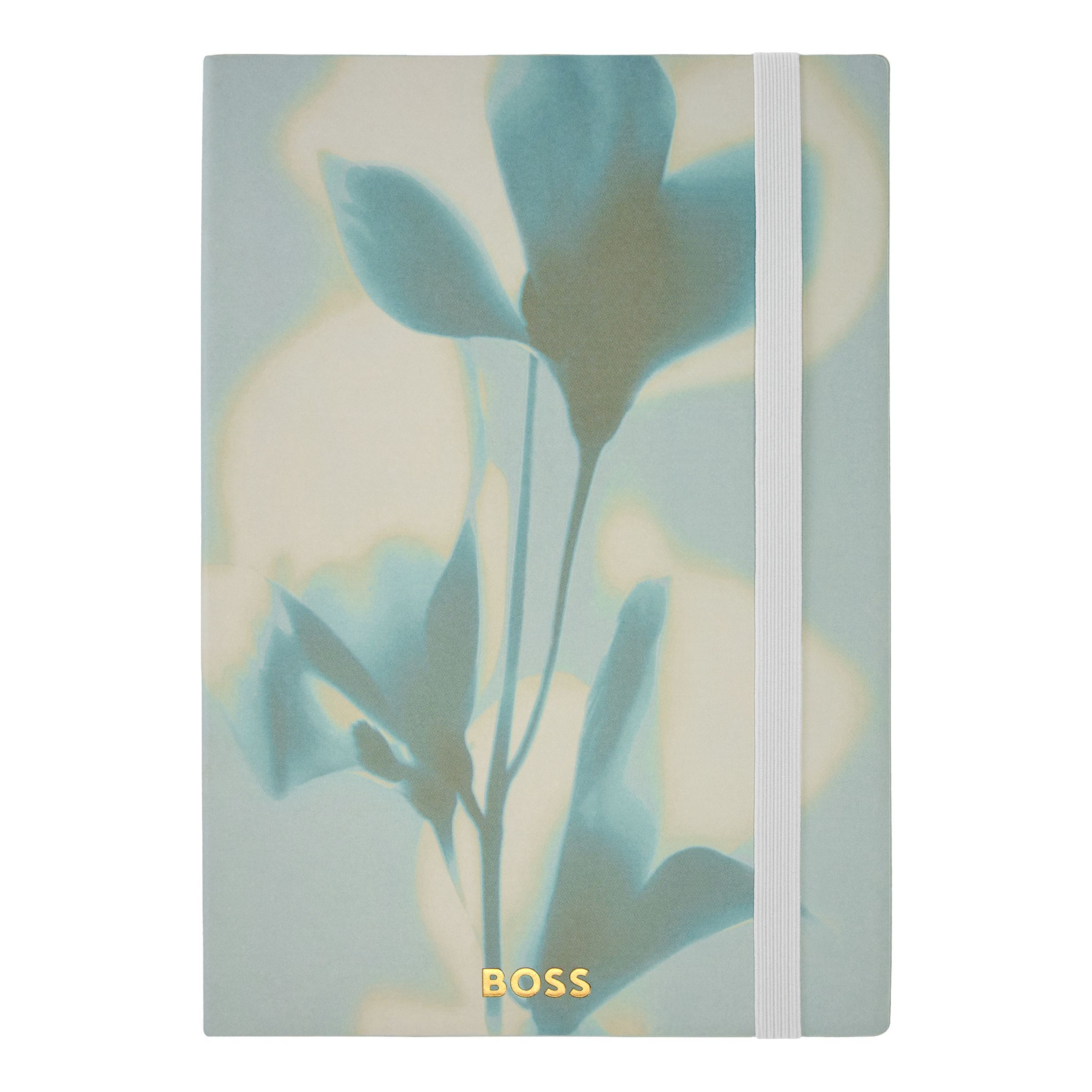 Notes A5 Holographic Flower Jasnozielony w linie P153545P