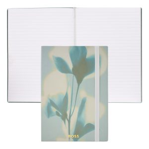 Notes A5 Holographic Flower Jasnozielony w linie P153545P 