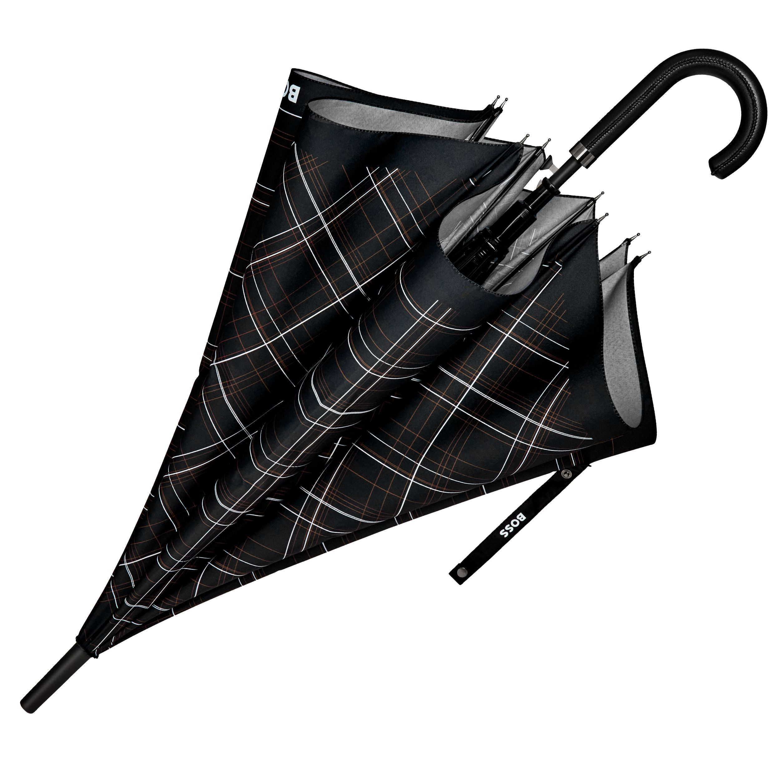 Parasol Checkered Czarny P153671P