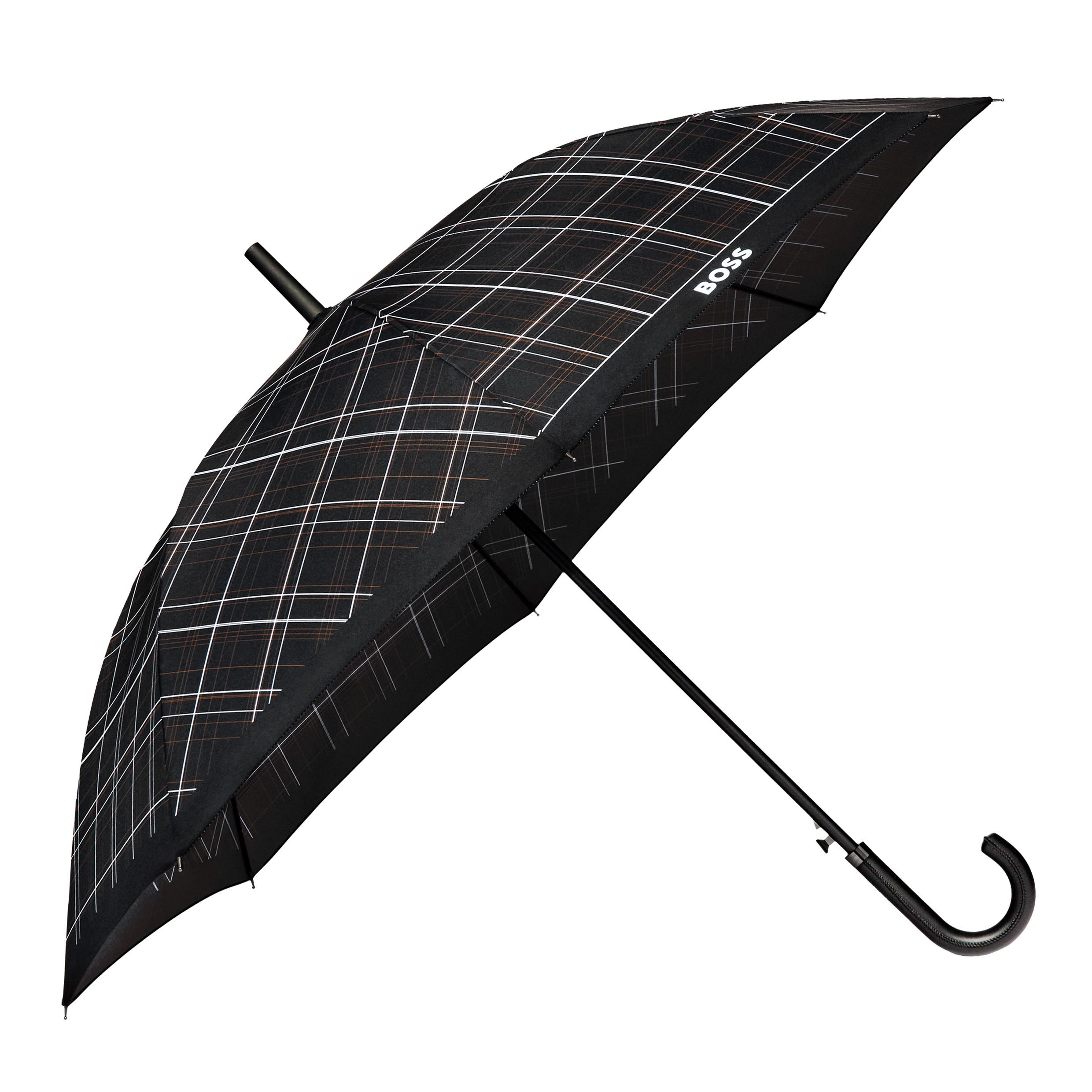 Parasol Checkered Czarny P153671P PM-HUN624A