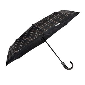 Parasol kieszonkowy Checkered Czarny P153669P 
