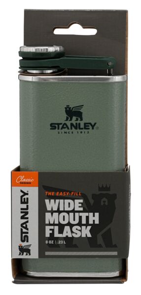 Piersiówka Stanley CLASSIC EASY FILL WIDE MOUTH FLASK 0,23 L P091040P hammertone green Piersiówka Stanley CLASSIC EASY FILL WIDE MOUTH FLASK 0,23 L P091040P hammertone green