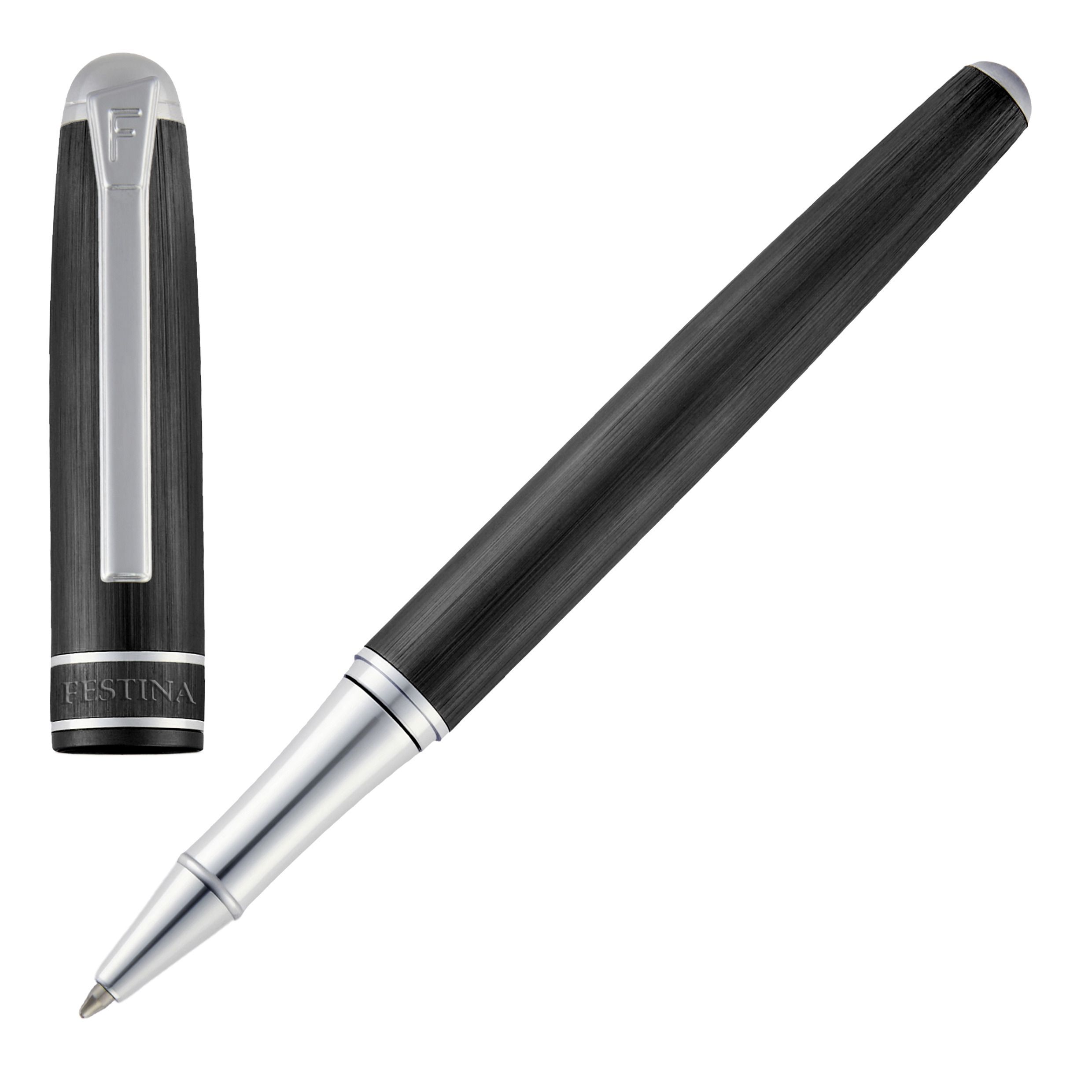Pióro kulkowe Classicals Brushed Black & Chrome P153364P PM-FSW6415A