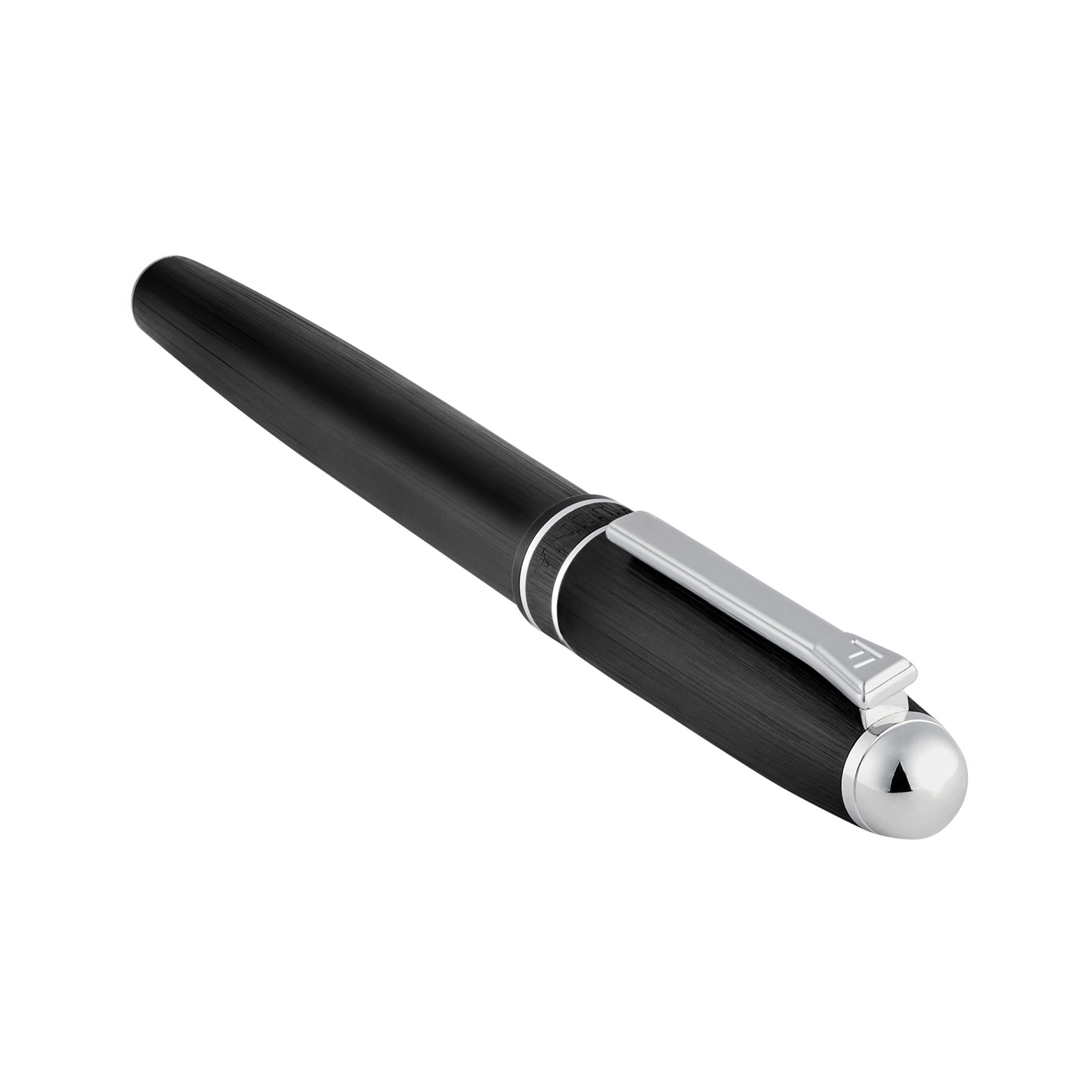 Pióro wieczne Classicals Brushed Black & Chrome P153357P