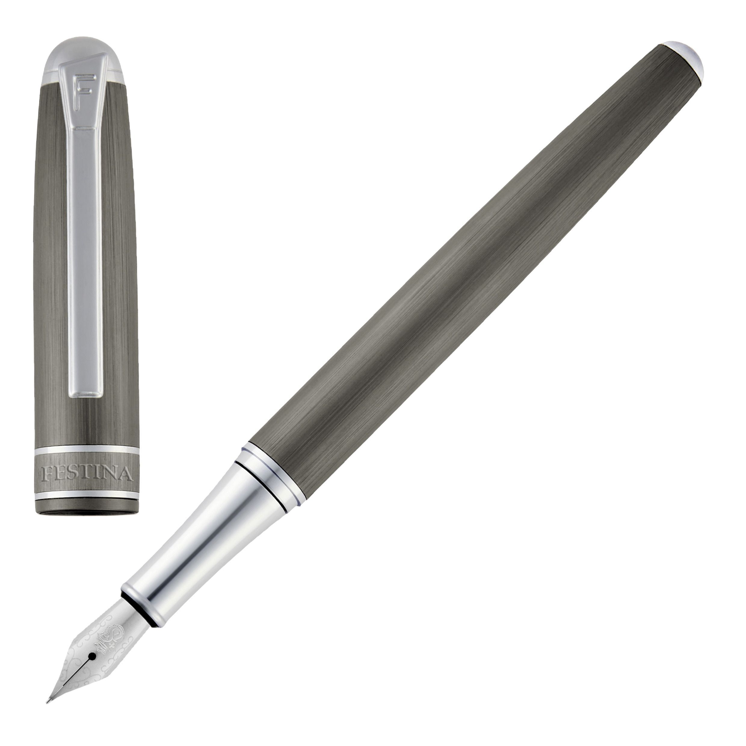 Pióro wieczne Classicals Brushed Gun & Chrome P153358P PM-FSW6412D Pióro wieczne Classicals Brushed Gun & Chrome P153358P PM-FSW6412D
