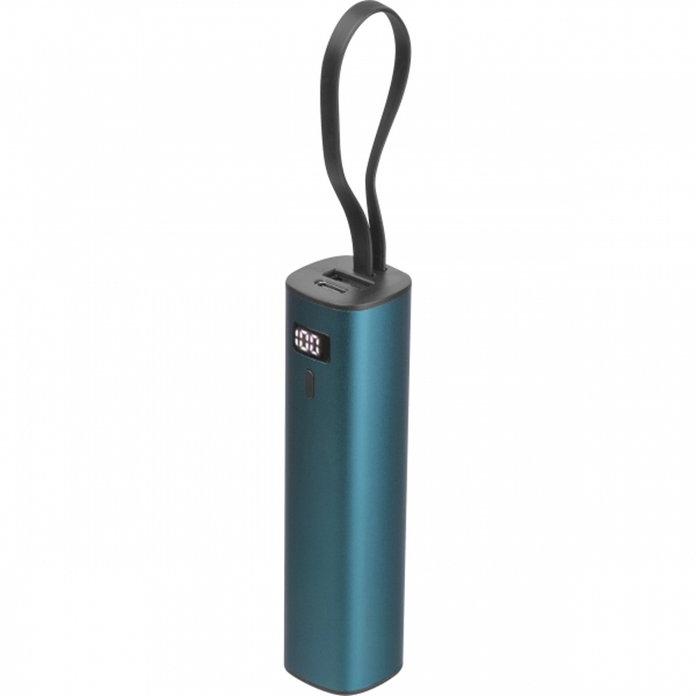 Power bank 5000 mAh DONCASTER P133486G turkusowy